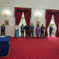 Чрезвычайный и Полномочный Посол России в Кении Д.И.Максимычев вручил верительные грамоты Президенту