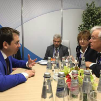 Встреча Исполнительного директора ООН-Хабитат д-ра Хуана Клоса с Заместителем министра Минстроя Росс